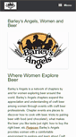 Mobile Screenshot of barleysangels.org